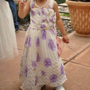 Girl pretty party dress for size 2-3 years old